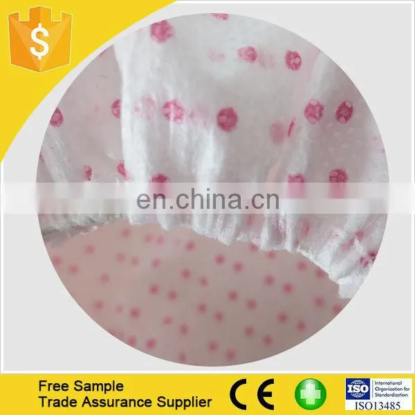 Hot Selling non woven disposable underwear flower design