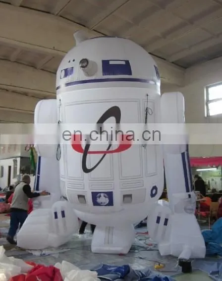 PVC inflatable tire with logos for outdoors promotion