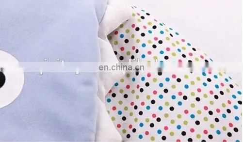 2017 Hot Selling wholesale new born baby blanket animal shark head plush baby swaddle blanket