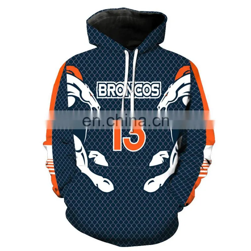 100% Pre-Shrunk Cotton Hoodies USA National Football Teams Hooded sweatshirts Sweater