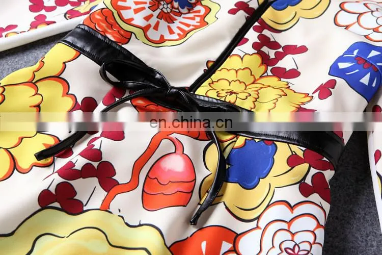 2015 Long sleeve dress women wear