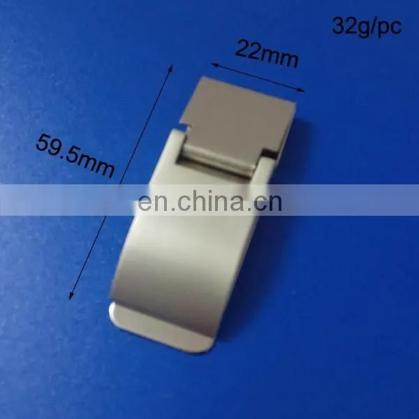 Availabld mould metal money clip with round part design