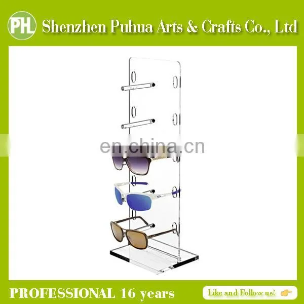 Cheap Perspex Counter Display Box, Display Stand For Sunglasses
