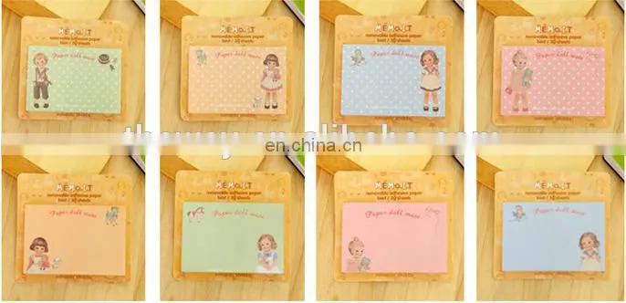 Kawaii Cute Cartoon Sticky Note for Kids