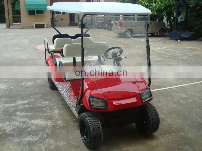 Powerful 48W 4000W high quality fourstar golf cart from China with CE approved