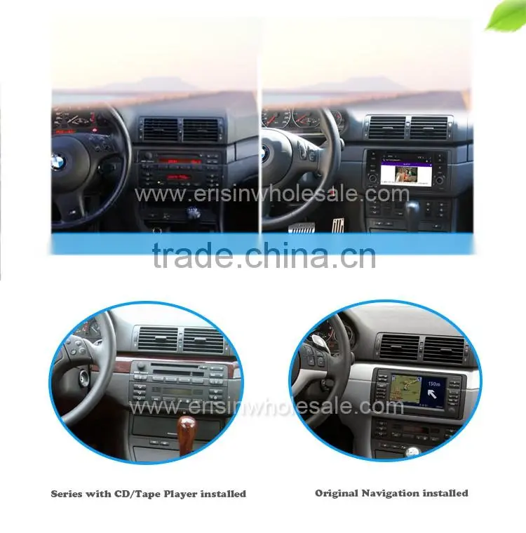Erisin ES7146B 7" 1 Din Touch Screen Auto Car DVD for 3er E46 M3