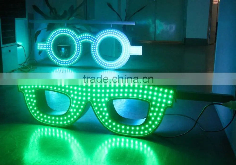 Advertising led eyewear sign for glasses /led eyewear glasses sign 3d led channel letter/led letter sign