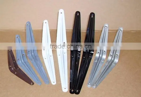 L-stand shelf bracket with power coated