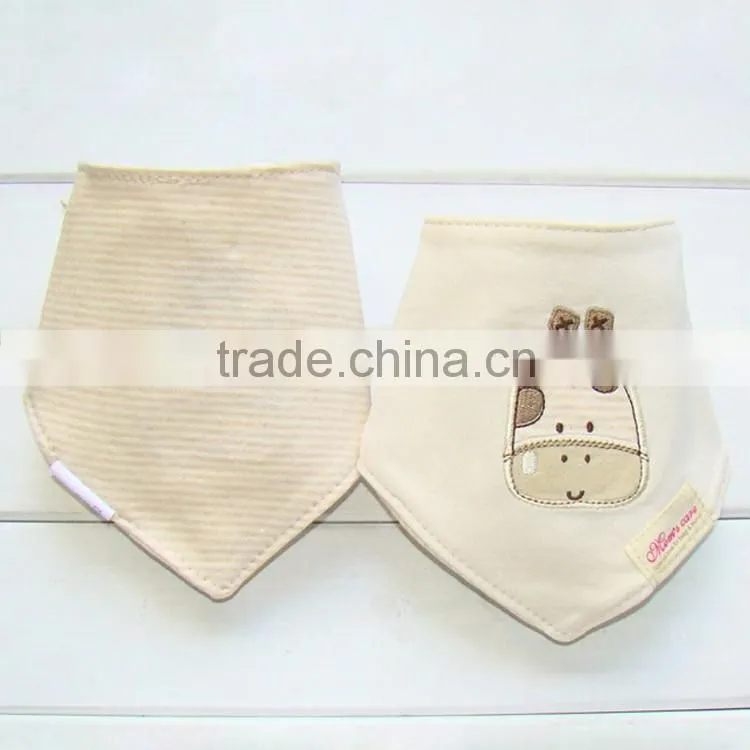 Washable Baby 100% Organic Cotton baby bandana bibs