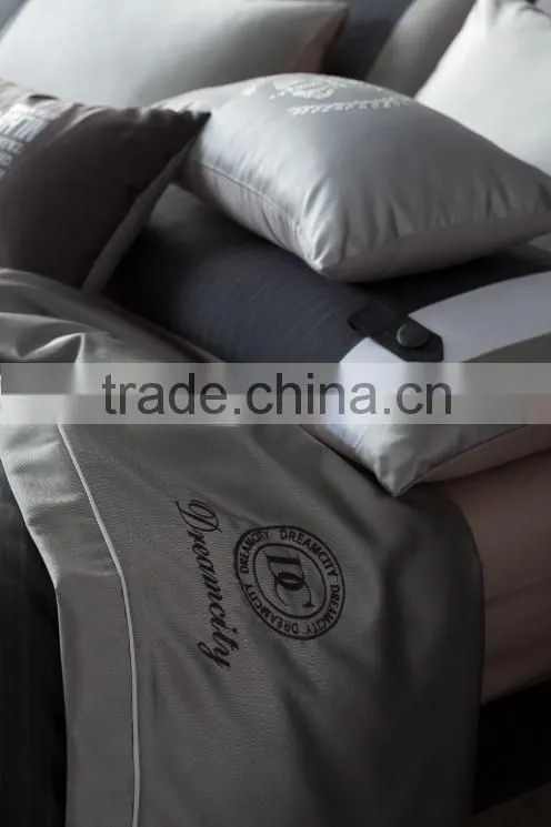 100% cotton Elegant graceful duvet cover set Commercial fitted bed sheet patch work bed sheets