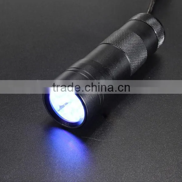 395nm 12 LED UV Flashlight,12 UV ULTRA FLASHLIGHT