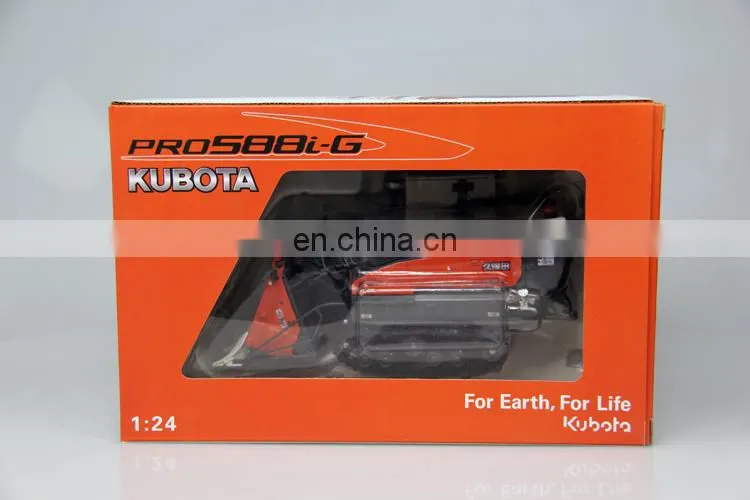 China kubota 588I-G crawler harvester model toy for children