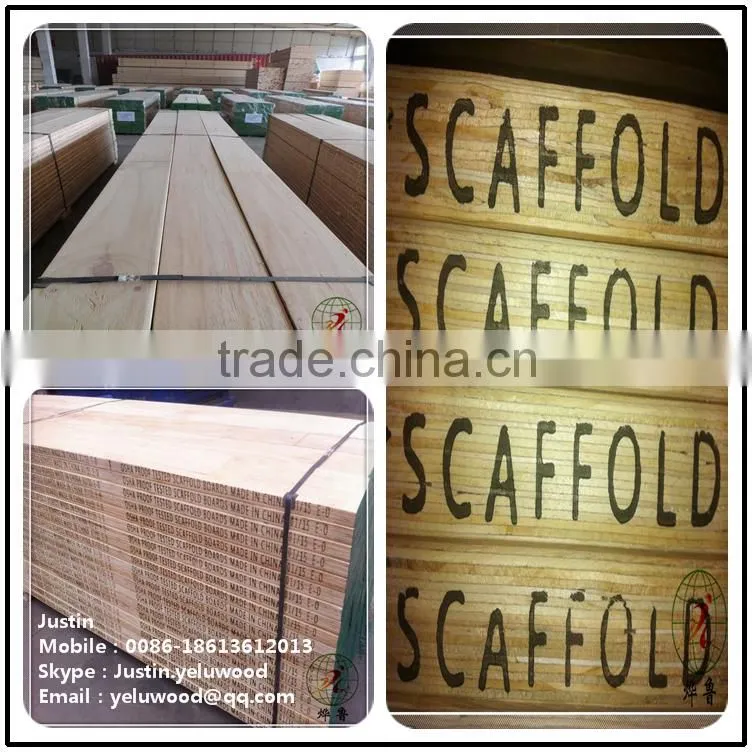 LVL SCAFFOLD BOARDSCAFFOLDING BOARD(FACTORY PRODUCE)