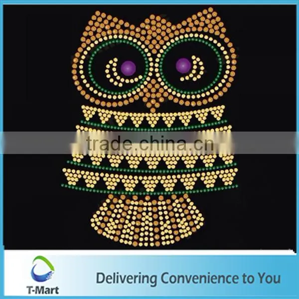 cuty cat rhinestone transfer