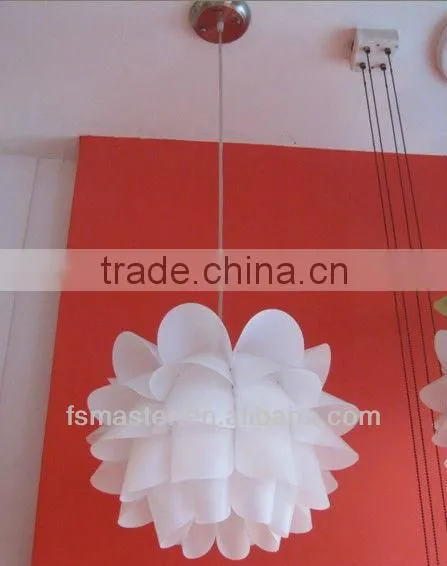 Colorful flower design home appliance ceiling light