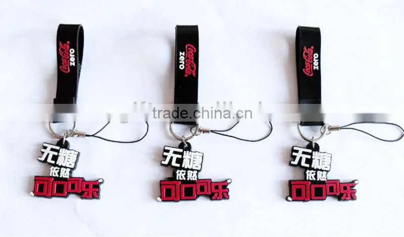 custom shaped rubber keychain, printed soft PVC fill keychain