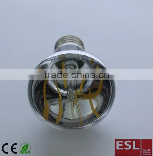 b22 led lamp bulb R80 4W clear glass reflector led filament bulb TUV CE ROHS
