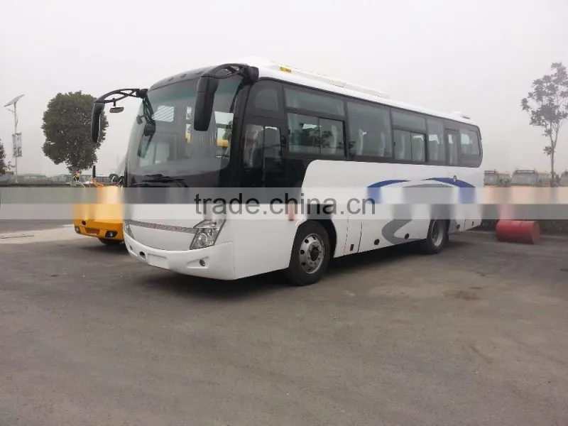 9.8m 48 seats bus front Cum mins engine ZF gearbox