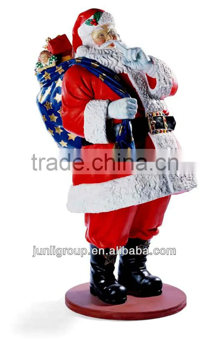 JLSA-J-0094 Animatronic santa claus figurines for sale
