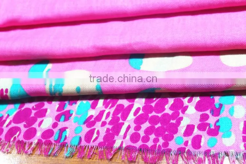 Fashionable voile scarf flower printed long scarf woven scarf tartan plaid scarf