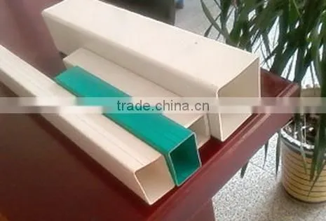 2 Inch Square Plastic Pipe 50mm Pvc Pipe Square, customized processing of plastic parts