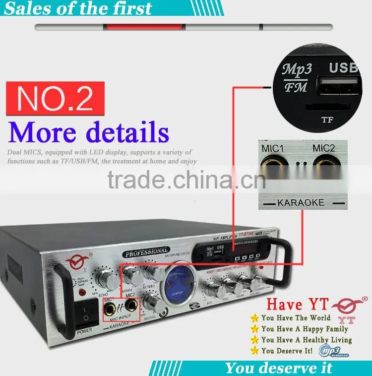 26w mini portable vibration speaker YT-BT340/support mp3 FM/TF/USB