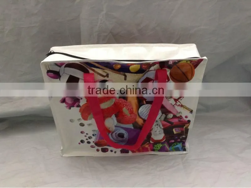 Eco zipper Shopping bag