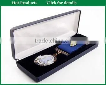 stock red,blue,black,green flocking velvet badge,medal,coin box wholesale