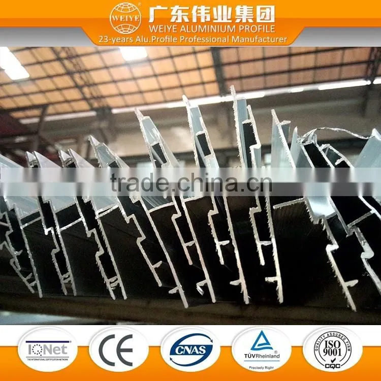 Fashion design China manufacturer aluminium extrusion profile for silding window with top quality