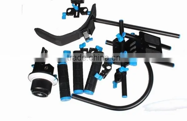 Commlite 5d2 5D3 Video system kit Video Rig Follow focus Matte box Video handle