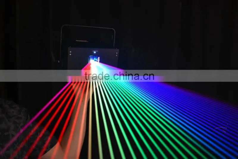 2016 RGB multi color text laser projector animation laser light 3W