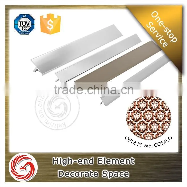 Professional OEM floor & wall edge protective aluminum floor transition strips