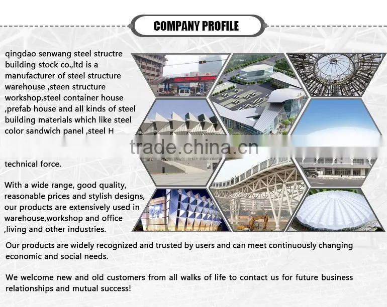 large span prefabricated high rise turnkey steel warehouse