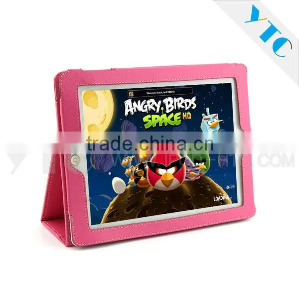 Hot Selling Most fashion wallet Leather case for Apple iPad5