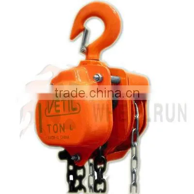 Handing material equipment manual Vital chain hoist 1 ton chain hoist