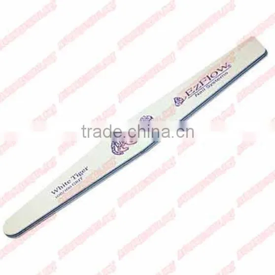 Professional Zebra High quality ezflow nail systems wild professional file pack nail file set 100/180 Double side