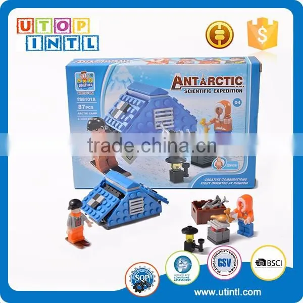 Hot Selling figure block toys plastic cube building block puzzle new design