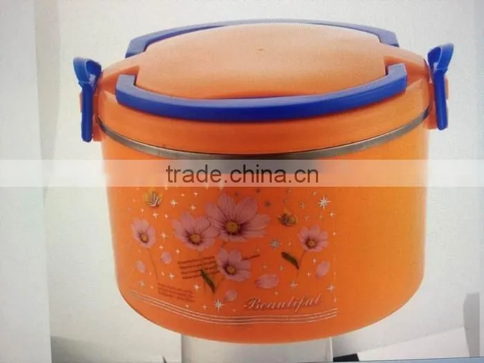 2845 stainless steel insulated plastic food container