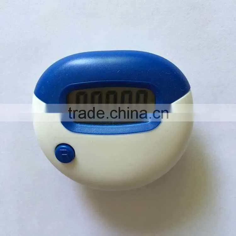 Manufacturer Bulk Promotion Portable Sport Walking Heart Shape Foot Counter Pedometer