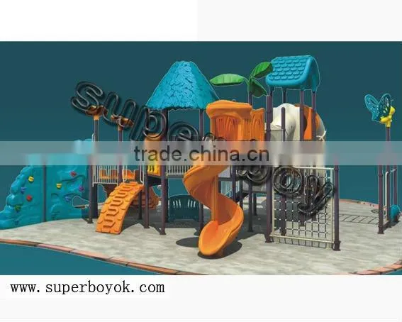 Children plastic outdoor play set
