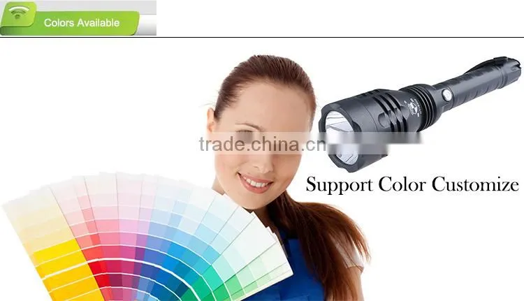 3.7v rechargeable led manufacturer flashlight