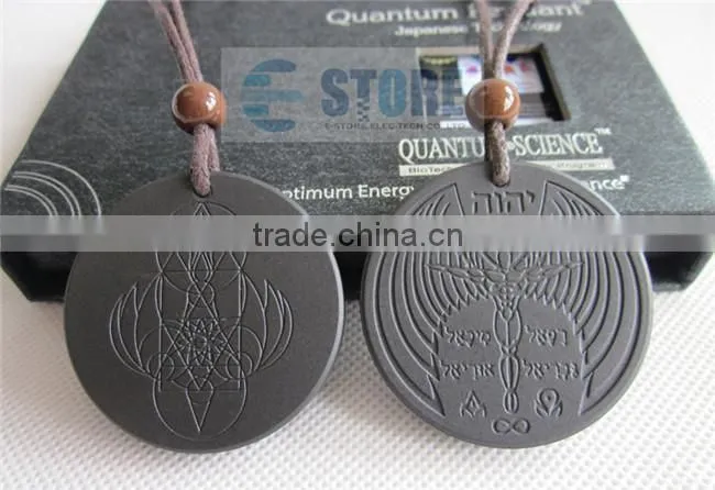 Spiritual Design of Flying Angel Quantum Lava Stone Energy Pendant
