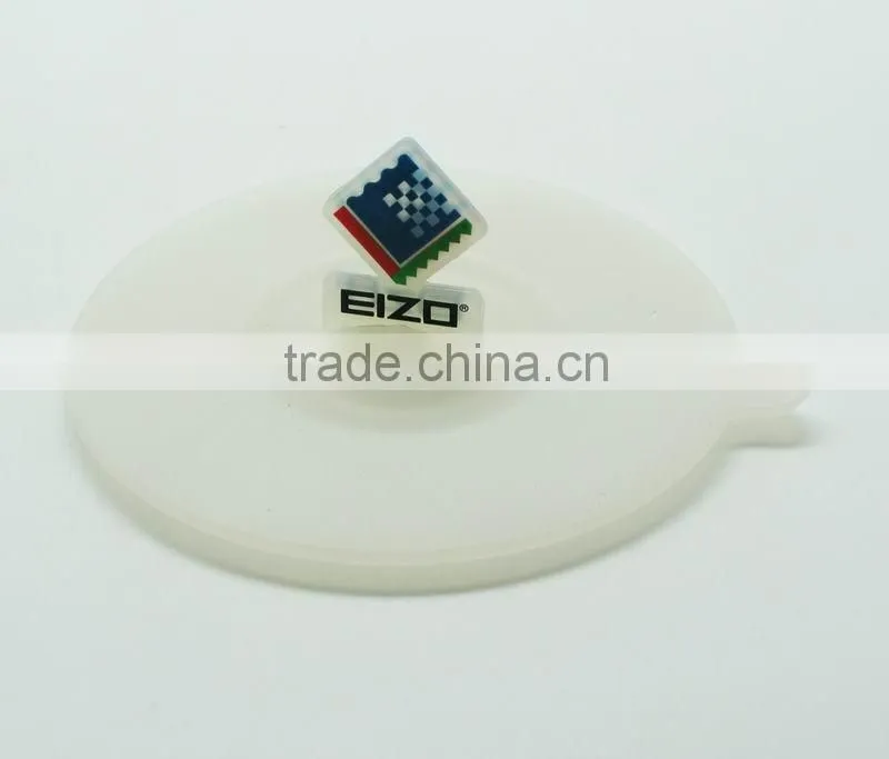 Silicone coffee cup lid , eco-friendly reusable silicone cup lid manufactory