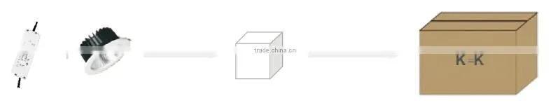 China wholesale commercial gimbal cob led downlight