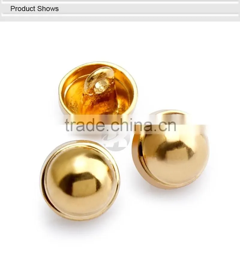 Hot Sales Gold Metal Button For Clothing