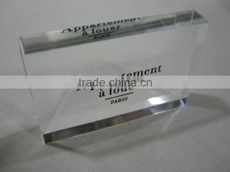 cheap price acrylic sign board holder makers 8.5 x 11