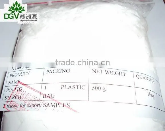Supply raw starch potatoes