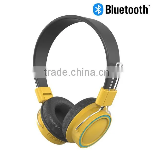 Stereo Bluetooth Headset Foldable Headphones Wireless Wired V2.1