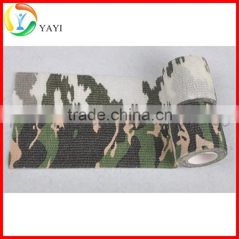 Athletic Woven Camouflage Cohesive Wrap Bandages