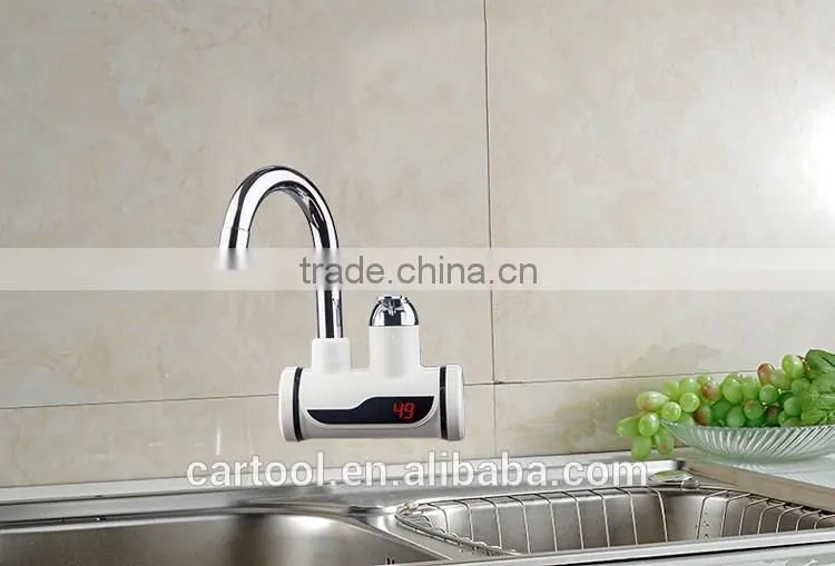 Electric heating faucet instant shower water heater